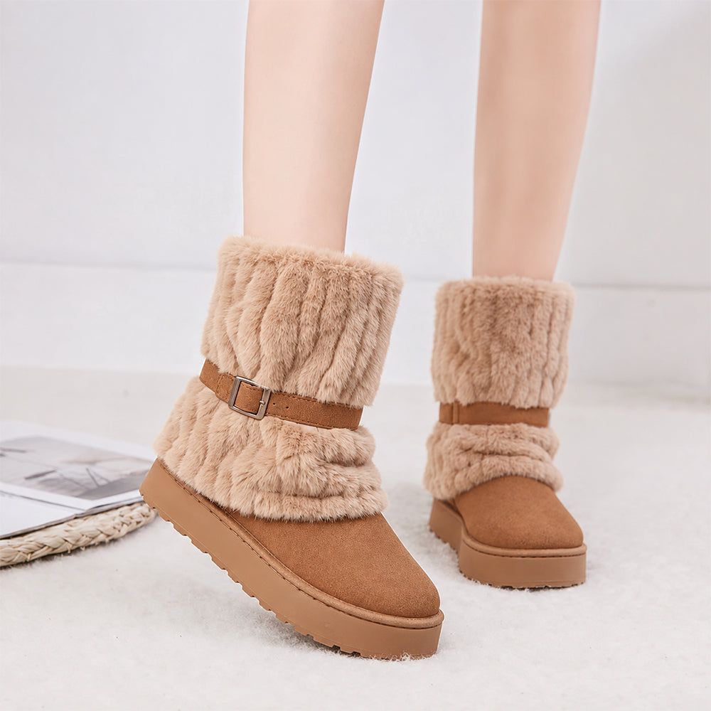 🔥DERNIER JOUR : 80 % DE RÉDUCTION | Bottines d’hiver orthopédiques confortables | Imperméables et antidérapantes pour les journées froides