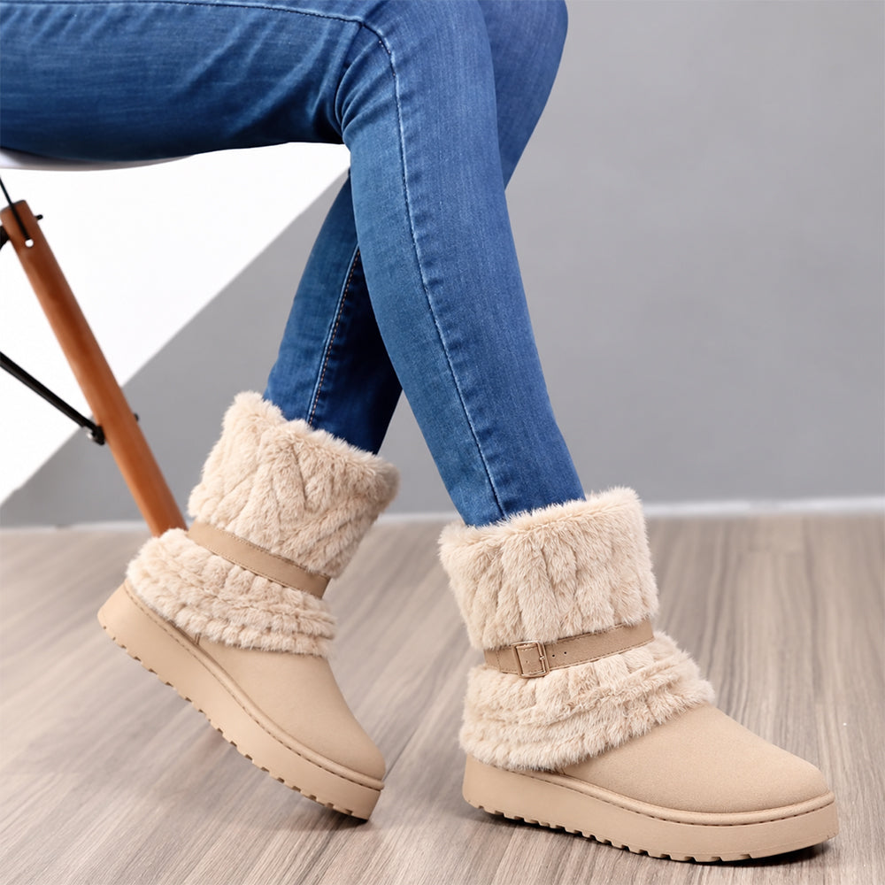 🔥DERNIER JOUR : 80 % DE RÉDUCTION | Bottines d’hiver orthopédiques confortables | Imperméables et antidérapantes pour les journées froides