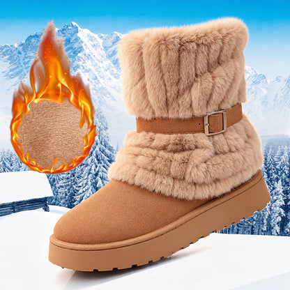 🔥DERNIER JOUR : 80 % DE RÉDUCTION | Bottines d’hiver orthopédiques confortables | Imperméables et antidérapantes pour les journées froides