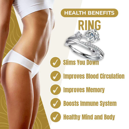 （💞LAST DAY SALE-80% OFF) 𝐂𝐙𝐓𝐈𝐂𝐋𝐄® Diamond Magnetology Lymphvity Ring