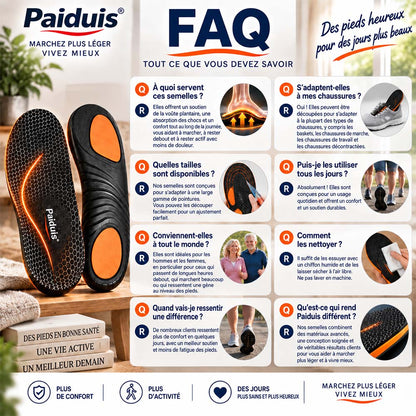 🔥 DERNIER JOUR : -80% | Semelles en Graphène Amincissantes | Soutien Minceur & Confort des Pieds
