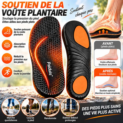 🔥 DERNIER JOUR : -80% | Semelles en Graphène Amincissantes | Soutien Minceur & Confort des Pieds