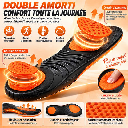🔥 DERNIER JOUR : -80% | Semelles en Graphène Amincissantes | Soutien Minceur & Confort des Pieds