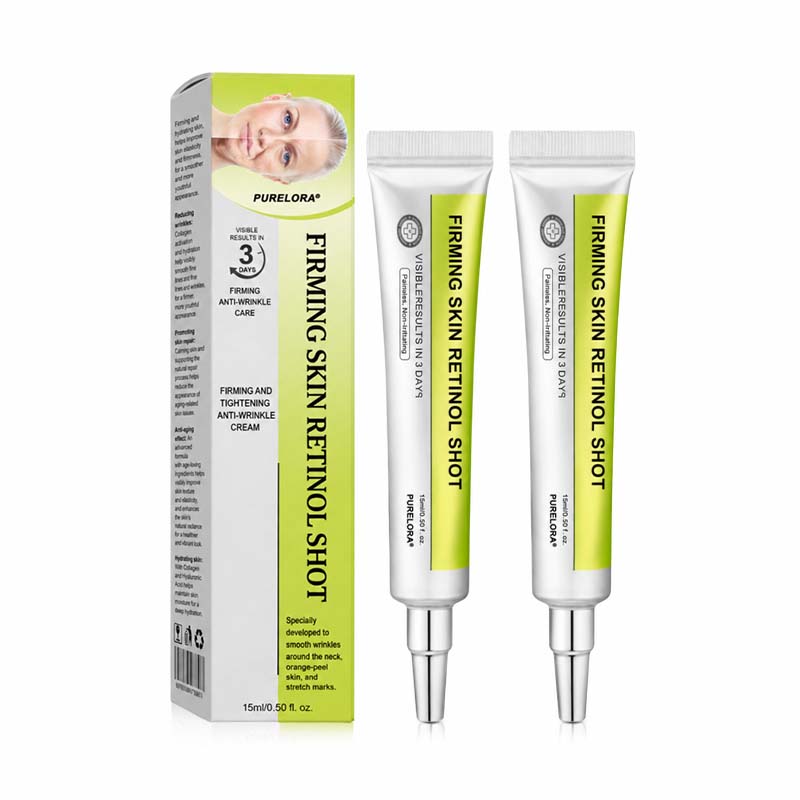 🇨🇦Purelora® Skin Tightening & Vita-A Retinol Retinol🍀 shot Firming anti-wrinkle cream - Last promotion with 70% discoun