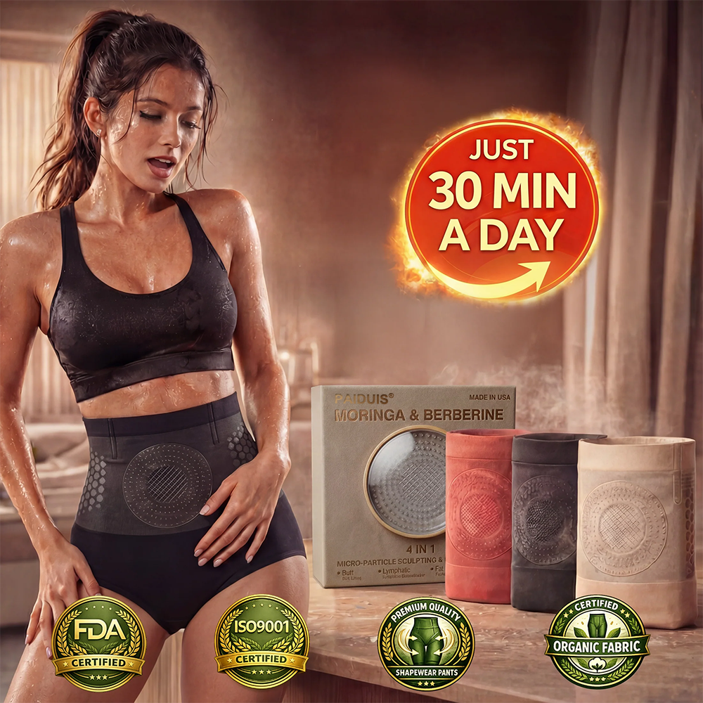 🤭𝐏𝐚𝐢𝐝𝐮𝐢𝐬® 🔥𝐌𝐨𝐫𝐢𝐧𝐠𝐚 & 𝐁𝐞𝐫𝐛𝐞𝐫𝐢𝐧𝐞 4‑In‑1 Micro‑Particle Sculpting & Fat‑Burn Shorts