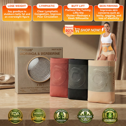 🤭𝐏𝐚𝐢𝐝𝐮𝐢𝐬® 🔥𝐌𝐨𝐫𝐢𝐧𝐠𝐚 & 𝐁𝐞𝐫𝐛𝐞𝐫𝐢𝐧𝐞 4‑In‑1 Micro‑Particle Sculpting & Fat‑Burn Shorts