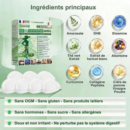 🔱𝐏𝐮𝐫𝐞𝐥𝐨𝐫𝐚® 𝐌𝐞𝐭𝐚𝐛𝐨𝐥𝐢𝐜 𝐌𝐚𝐭𝐫𝐢𝐱 – 𝐏𝐚𝐭𝐜𝐡 𝐍𝐚𝐧𝐨 à 𝐌𝐢𝐜𝐫𝐨𝐧𝐞𝐞𝐝𝐥𝐞𝐬 𝟏𝟎-𝐞𝐧-𝟏 𝐃𝐇𝐁 + 𝐀𝐦𝐚𝐫𝐚𝐬𝐚𝐭𝐞
