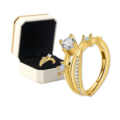 （💞LAST DAY SALE-80% OFF) 𝐂𝐙𝐓𝐈𝐂𝐋𝐄® Diamond Magnetology Lymphvity Ring