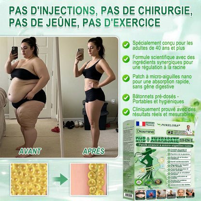 🔱𝐏𝐮𝐫𝐞𝐥𝐨𝐫𝐚® 𝐌𝐞𝐭𝐚𝐛𝐨𝐥𝐢𝐜 𝐌𝐚𝐭𝐫𝐢𝐱 – 𝐏𝐚𝐭𝐜𝐡 𝐍𝐚𝐧𝐨 à 𝐌𝐢𝐜𝐫𝐨𝐧𝐞𝐞𝐝𝐥𝐞𝐬 𝟏𝟎-𝐞𝐧-𝟏 𝐃𝐇𝐁 + 𝐀𝐦𝐚𝐫𝐚𝐬𝐚𝐭𝐞