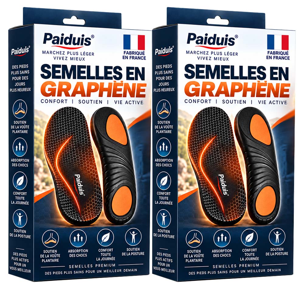 🔥 DERNIER JOUR : -80% | Semelles en Graphène Amincissantes | Soutien Minceur & Confort des Pieds
