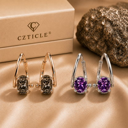 🤩 DERNIER JOUR : -80 % - 💎𝐂𝐙𝐓𝐈𝐂𝐋𝐄® Boucles d’oreilles Lymphvity en germanium à magnétothérapie