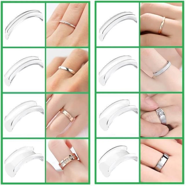 🔥 Professional Ring Re-sizer Set – Adjustable Metal Tools for Perfect Fit at Home