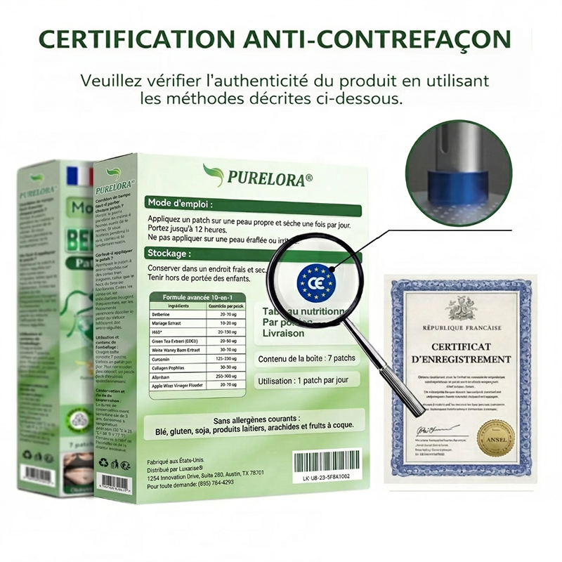 🔱𝐏𝐮𝐫𝐞𝐥𝐨𝐫𝐚® 𝐌𝐞𝐭𝐚𝐛𝐨𝐥𝐢𝐜 𝐌𝐚𝐭𝐫𝐢𝐱 – 𝐏𝐚𝐭𝐜𝐡 𝐍𝐚𝐧𝐨 à 𝐌𝐢𝐜𝐫𝐨𝐧𝐞𝐞𝐝𝐥𝐞𝐬 𝟏𝟎-𝐞𝐧-𝟏 𝐃𝐇𝐁 + 𝐀𝐦𝐚𝐫𝐚𝐬𝐚𝐭𝐞