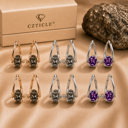 🤩 DERNIER JOUR : -80 % - 💎𝐂𝐙𝐓𝐈𝐂𝐋𝐄® Boucles d’oreilles Lymphvity en germanium à magnétothérapie